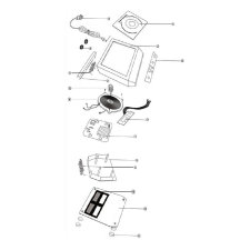 Horeca Parts - Kuchenka indukcyjna Hendi 239698
