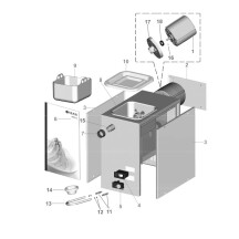 Horeca Parts - Maszyna do bitej śmietany 2,5 L (290927 Barmatic)