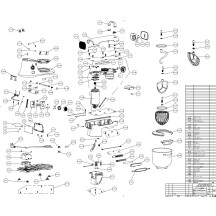 Horeca Parts - Mikser planetarny 7L Blackbolt 221570 Hendi