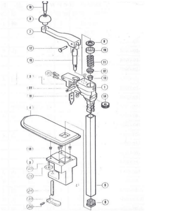 Horeca Parts - Otwieracz do puszek, HENDI, Kitchen Line, 250x115x(H)550mm