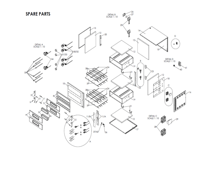 Horeca Parts - Piec do pizzy Hendi BASIC 2/50 - 226773