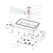 Horeca Parts - Podgrzewacz elektryczny Tellano, HENDI, Kitchen Line, 9L, 230V/900W, 573x348x(H)284mm