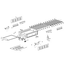 Horeca Parts - Podgrzewacz 14 rolkowy do parówek Hendi  268735