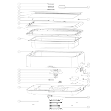 Horeca Parts - Podgrzewacz elektryczny zielony Hendi 470435