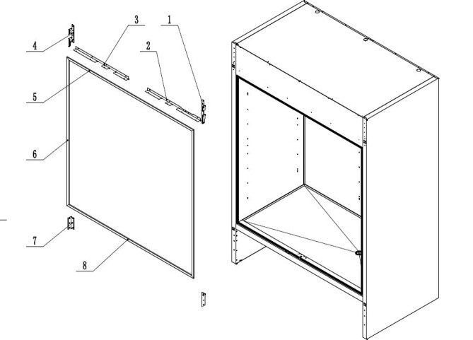 Horeca Parts - Szafa chłodnicza Szron | Szron MBL8960 | (232231)