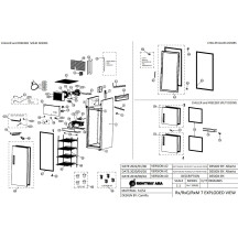 Horeca Parts - Szafa chłodnicza (RP7) Hendi 236673