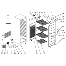 Horeca Parts - Szafa chłodnicza Hendi Budget Line 232675 (ER-ERG-EF-SS 600)