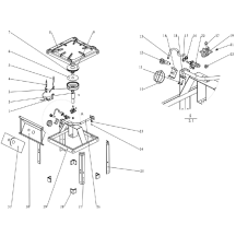 Horeca Parts - Taboret gazowy Hendi 147801