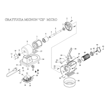Horeca Parts - Urządzenie do tarcia serów Hendi 226827