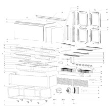 Horeca Parts - Witryna chłodnicza Hendi 233467