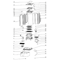 Horeca Parts - Witryna chłodnicza Hendi 233658