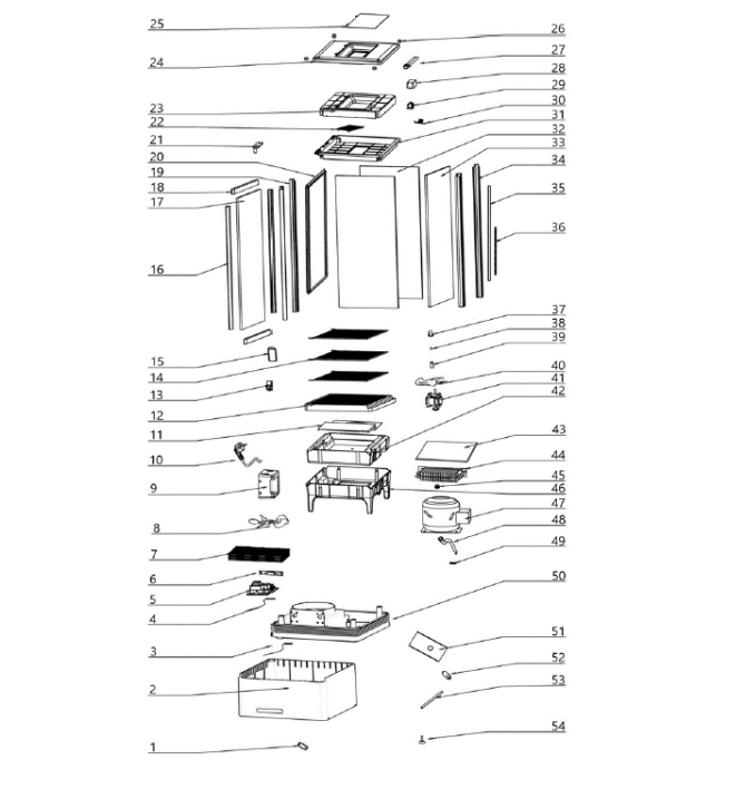 Horeca Parts - Witryna chłodnicza Hendi 233658