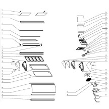 Horeca Parts - Witryna chłodnicza Hendi 233757