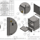 Horeca Parts - Zmywarka do naczyń 50x50, manualna 400V, z dozownikiem detergentu Hendi 233030 (Vergina 50)