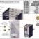 Horeca Parts - Zmywarka do tac i garów 50x60 elektroniczna z dozownikiem detergentu i pompą spustową 5kW 230V Hendi 236567