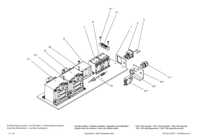 Horeca Parts - Pakowarka próżniowa Henkelman Aero 35