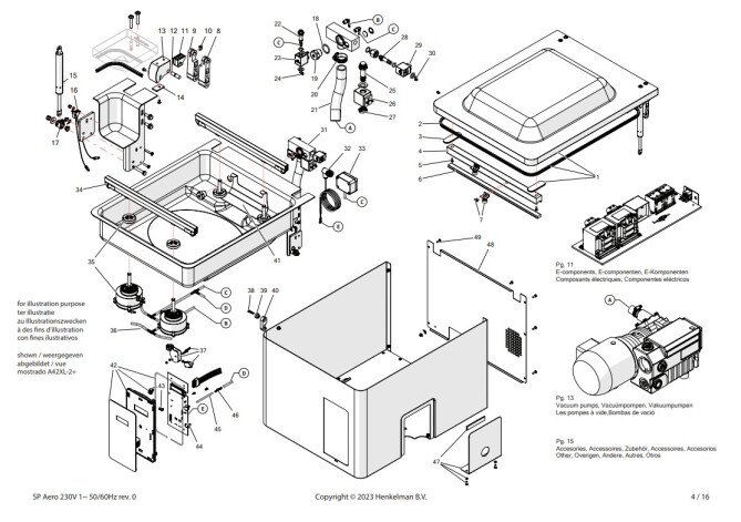 Horeca Parts - Pakowarka próżniowa Henkelman Aero 42