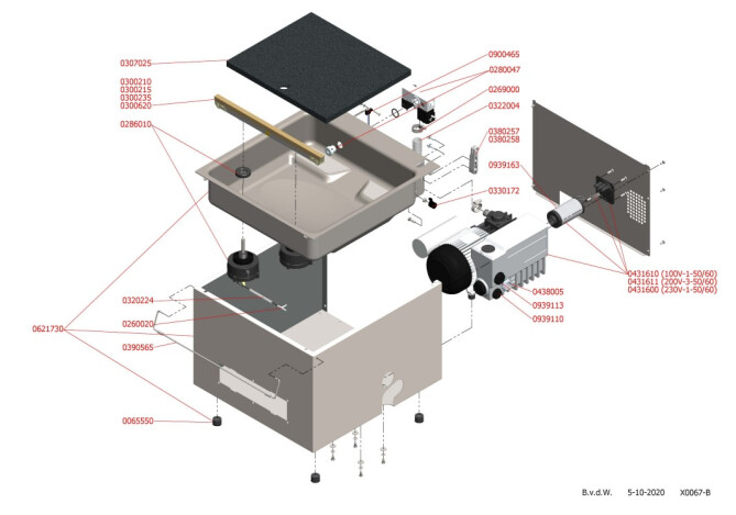 Horeca Parts - Pakowarka Henkelman Jumbo 42