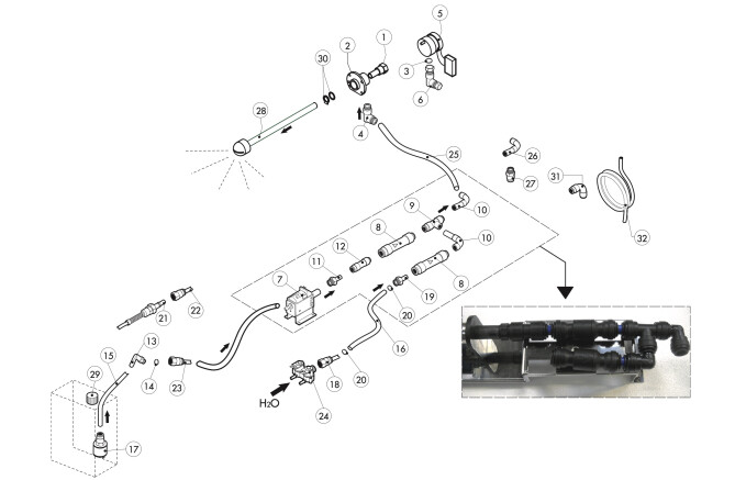 Horeca Parts - Piec konwekcyjno-parowy Lainox CEV061X