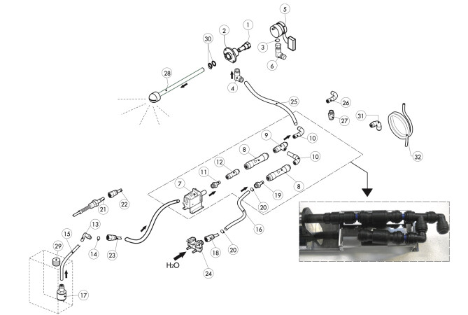 Horeca Parts - Piec konwekcyjno-parowy Lainox CVE061S