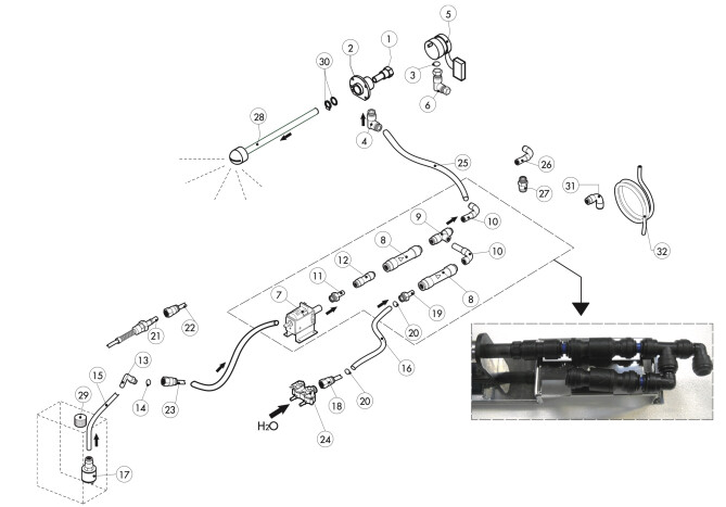 Horeca Parts - Piec konwekcyjno-parowy Lainox CVE061X