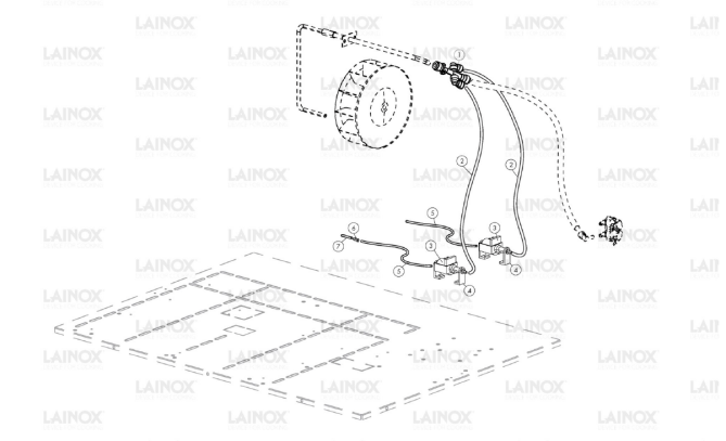 Horeca Parts - Piec konwekcyjno-parowy Lainox  NAEV072R
