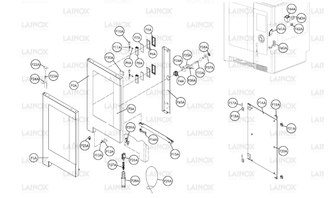 Horeca Parts - Piec konwekcyjno-parowy Lainox  NAEV072R