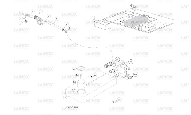 Horeca Parts - Piec konwekcyjno-parowy Lainox  NAEV072R