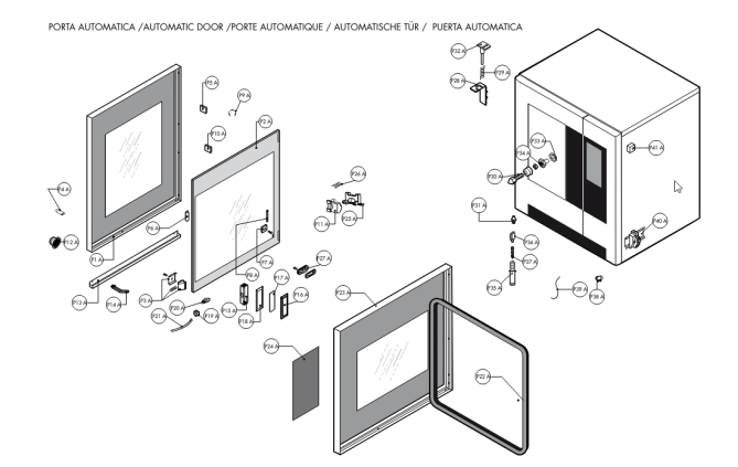 Horeca Parts - Piec konwekcyjno-parowy Lainox NAEV101R