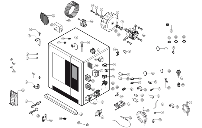 Horeca Parts - Piec konwekcyjno-parowy Lainox NAEV101R