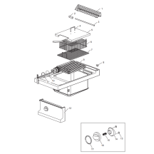 Horeca Parts - Frytownica elektryczna MBM 13L EF477