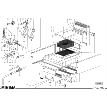 Horeca Parts - Frytownica gazowa MBM 8L GF46