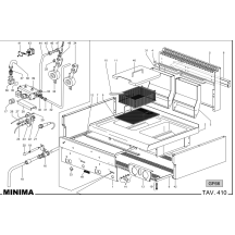 Horeca Parts - Frytownica gazowa MBM 2x8L GF66