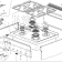 Horeca Parts - Kuchnia gazowa MBM z piekarnikiem gazowym statycznym M600 - G4SF6