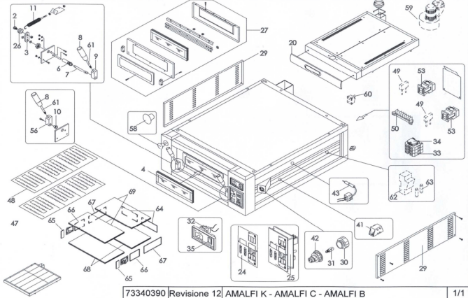 Horeca Parts - Piec do pizzy Moretti Mf Amalfi Bm