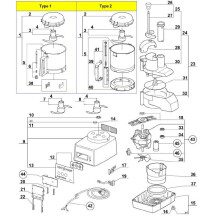 Horeca Parts - Szatkownica do warzyw / Kuter Robot Coupe R301UltraD