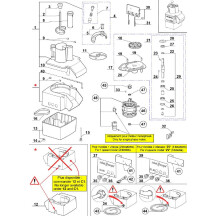 Horeca Parts - Szatkownica do warzyw CL50, P 550 W, U 400 V Stalgast 713501