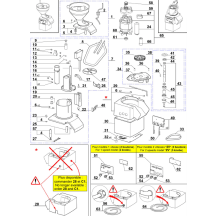 Horeca Parts - Szatkownica do warzyw Robot Coupe CL55E
