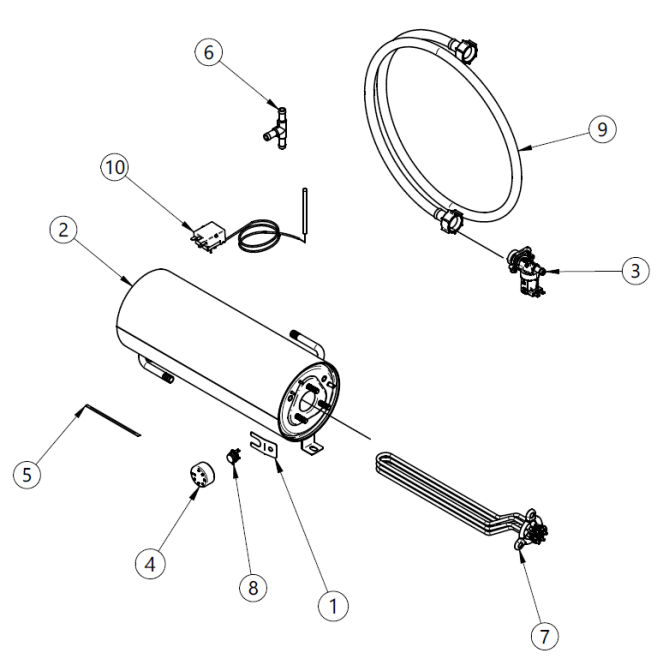 Horeca Parts - Zmywarka Silanos EXV082