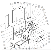 Horeca Parts - Zmywarka Silanos EXV083