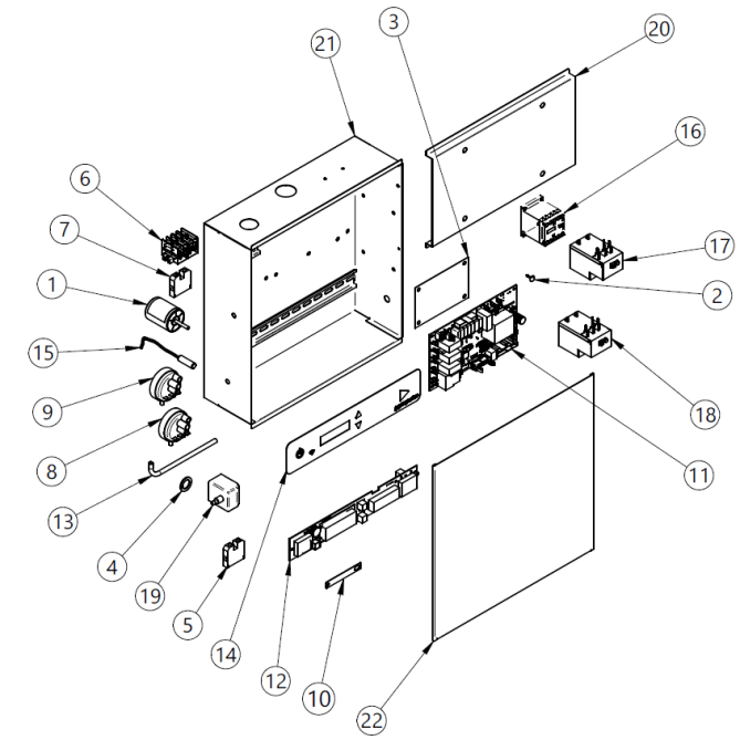 Horeca Parts - Zmywarka Silanos EXV083