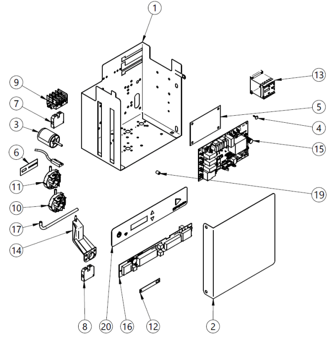 Horeca Parts - Zmywarka Silanos EXV084