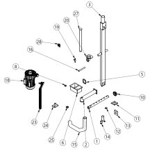 Horeca Parts - Zmywarka Silanos EXV085
