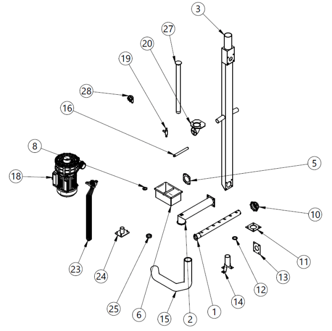 Horeca Parts - Zmywarka Silanos EXV085