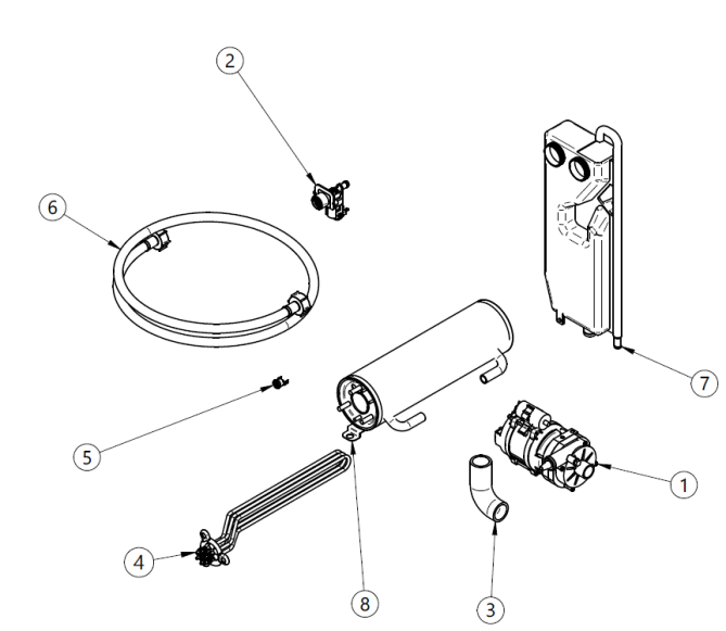 Horeca Parts - Zmywarka Silanos EXV085