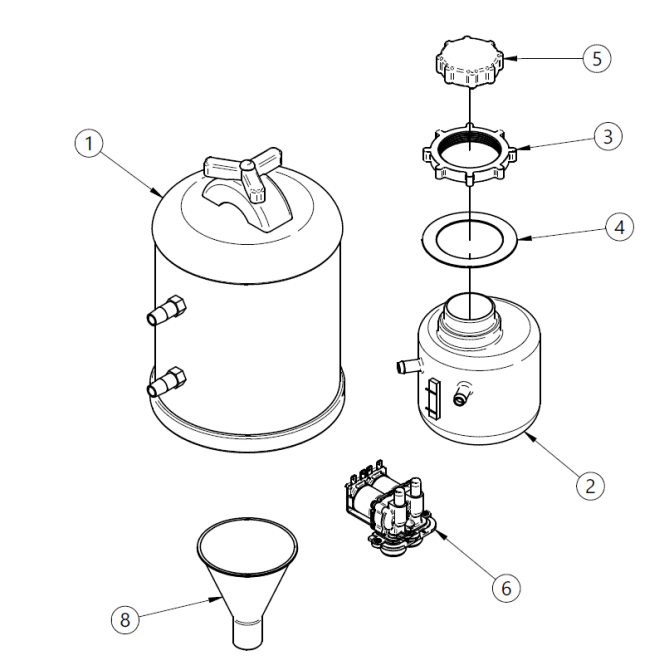 Horeca Parts - Zmywarka Silanos EXV086