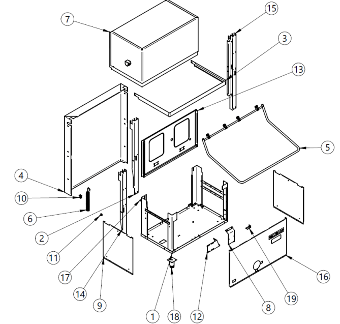 Horeca Parts - Zmywarka Silanos EXV087