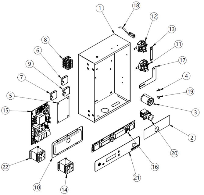 Horeca Parts - Zmywarka Silanos EXV087
