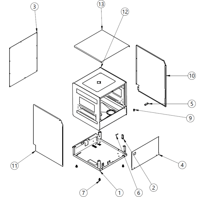 Horeca Parts - Zmywarka Silanos EXV089