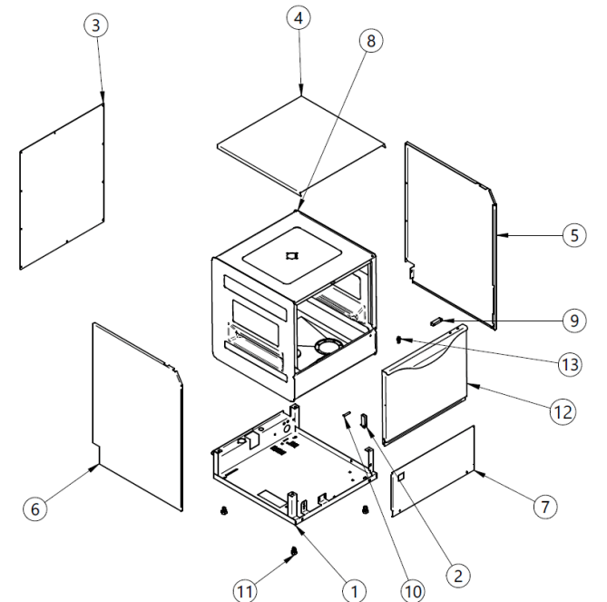 Horeca Parts - Zmywarka Silanos EXV090